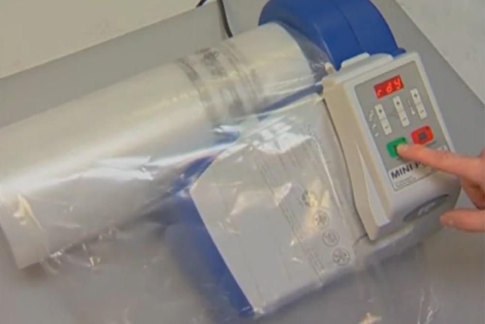 緩沖氣墊制造機(jī) 操作視頻